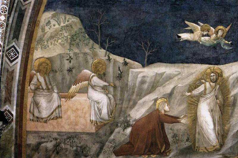 Unknown Artist Life of Mary Magdalene Noli me tangere By Giotto di